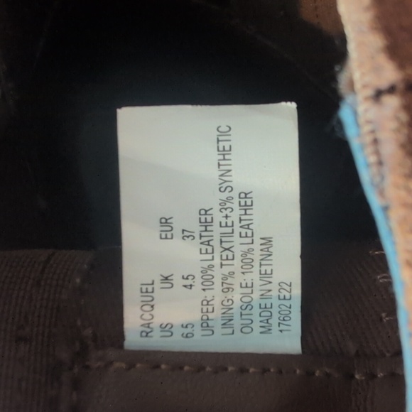 Lauren Ralph Lauren Raquel 100% Leather Suede Brown Western Boots - Picture 4 of 15